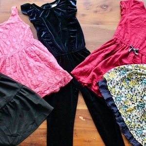 Bundle of Girls Dresses size 7/8